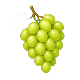 Grapes, Red or Green (European Type), Raw