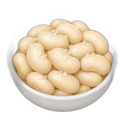 Great Northern Beans, Cooked, Salted