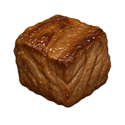 Lamb, Cubed for Stew or Kabob, Cooked, Braised