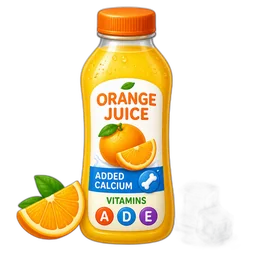 Orange Juice, Chilled, Added Calcium, Vitamins A, D, E