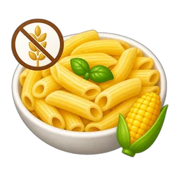 Pasta, Gluten-Free, Corn, Cooked