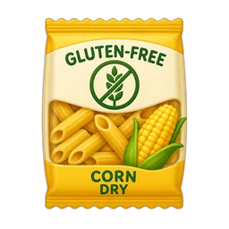 Pasta, Gluten-Free, Corn, Dry