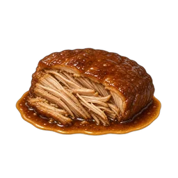 Pork Shoulder, Boston Butt, Blade Steaks, Lean Only, With Added Solution, Cooked, Braised