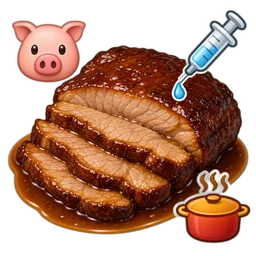 Pork Shoulder, Boston Butt, Blade Steaks, With Added Solution, Cooked, Braised