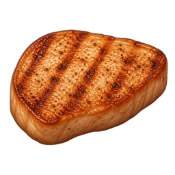 Pork, Loin, Leg Cap Steak, Broiled