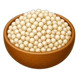 Sorghum, White, Pearled, Unenriched, Raw