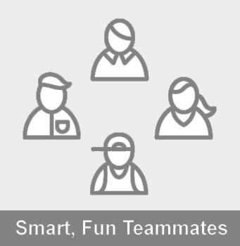 illustration of teammates