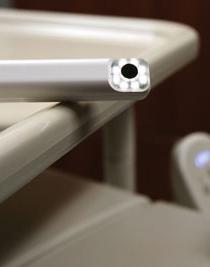 close up view of a flashlight