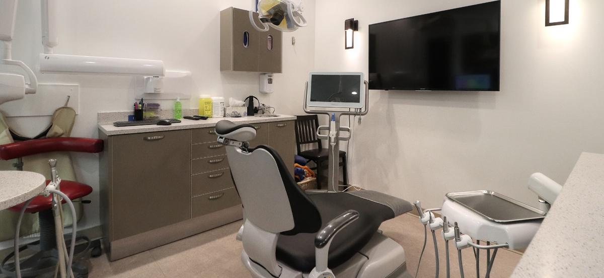 one of our exam rooms