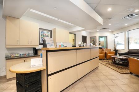 our lobby area