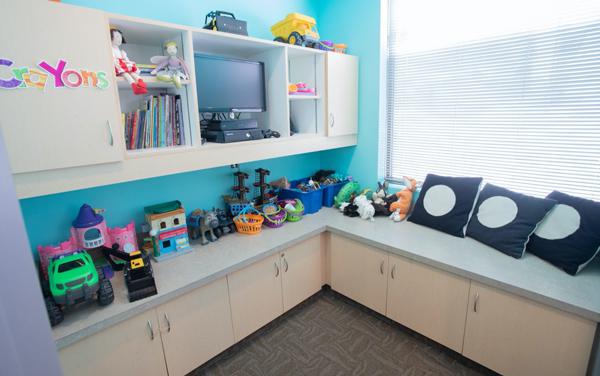our childrens play area