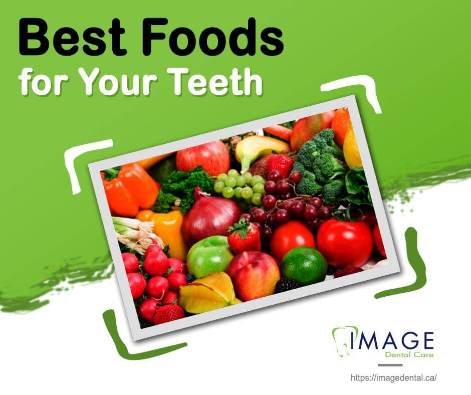 blog cover: the best foods for your teeth