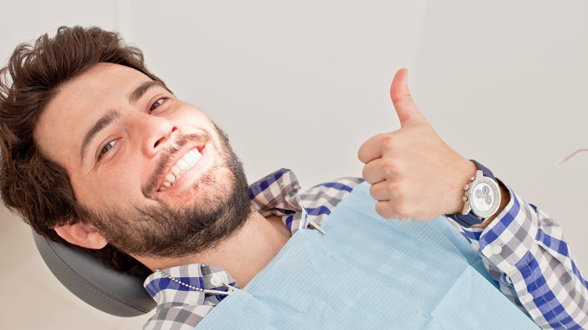 patient after bone grafting