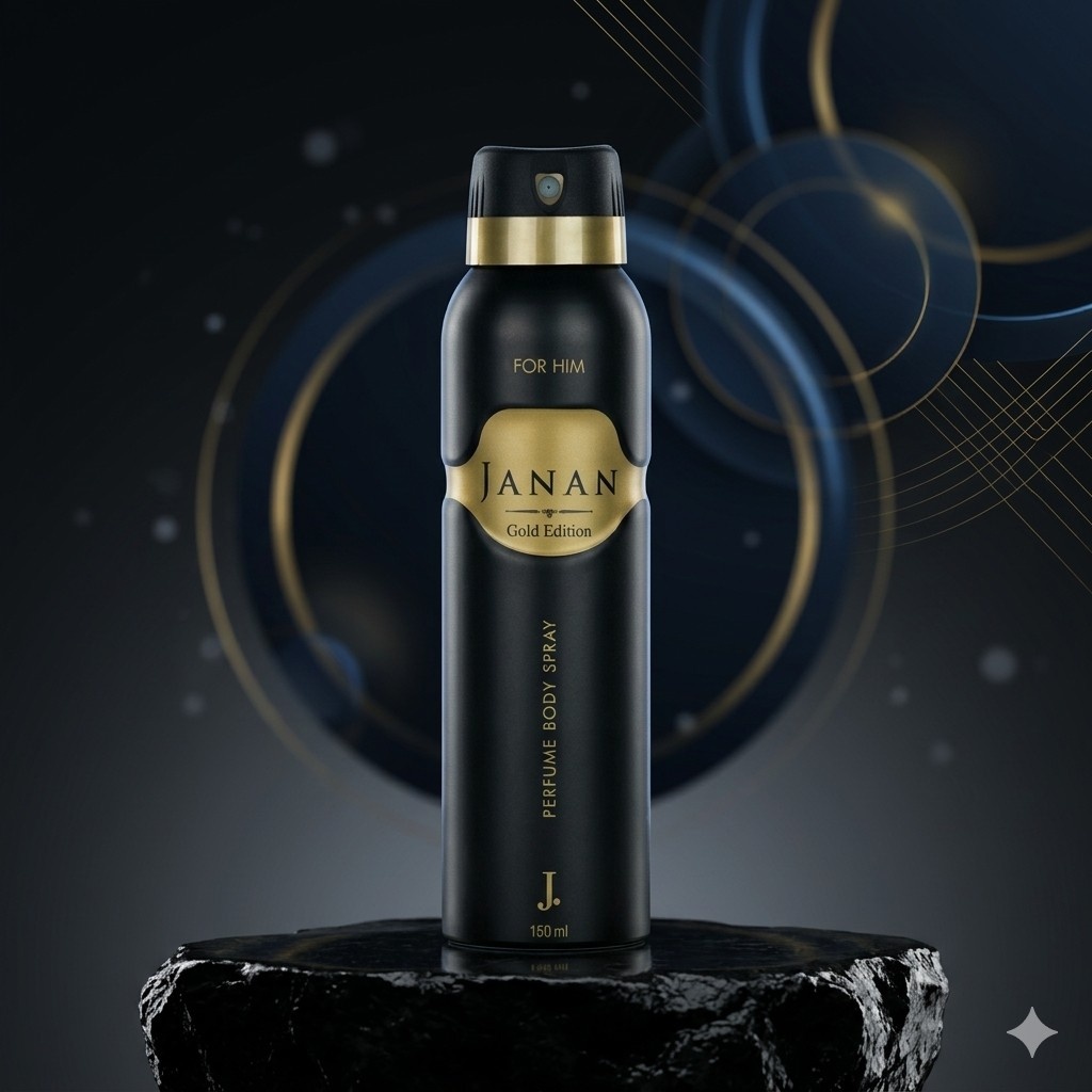 Janan Gold Pour Homme Perfume Body Spray