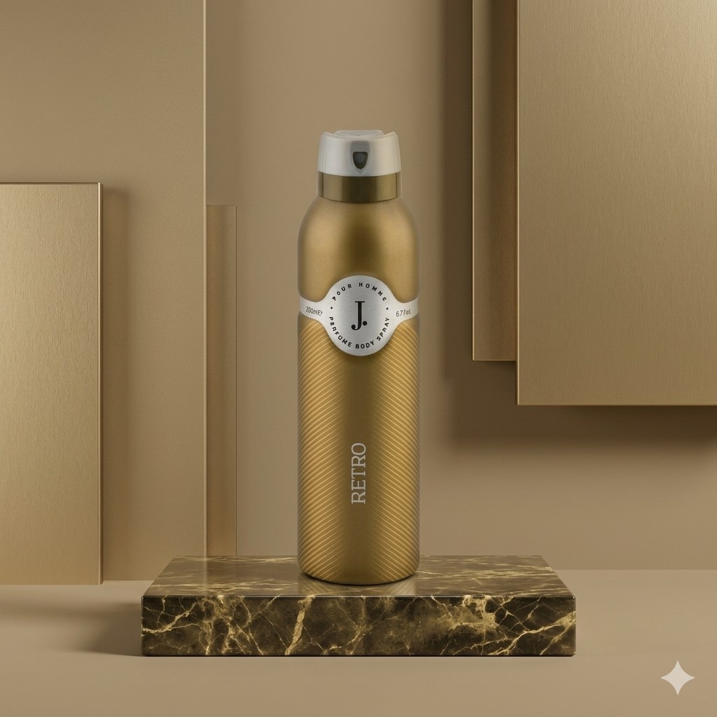 Retro Pour Homme Body Spray