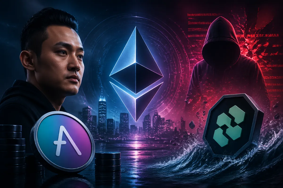 Aave'de Likidite Alarmı: Justin Sun'ın 150 Milyon Dolarlık Çıkışı Paniği Büyüttü
