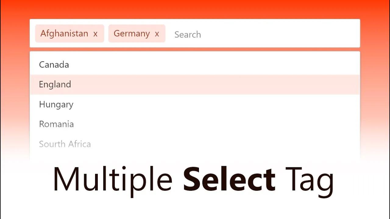 multi select tag