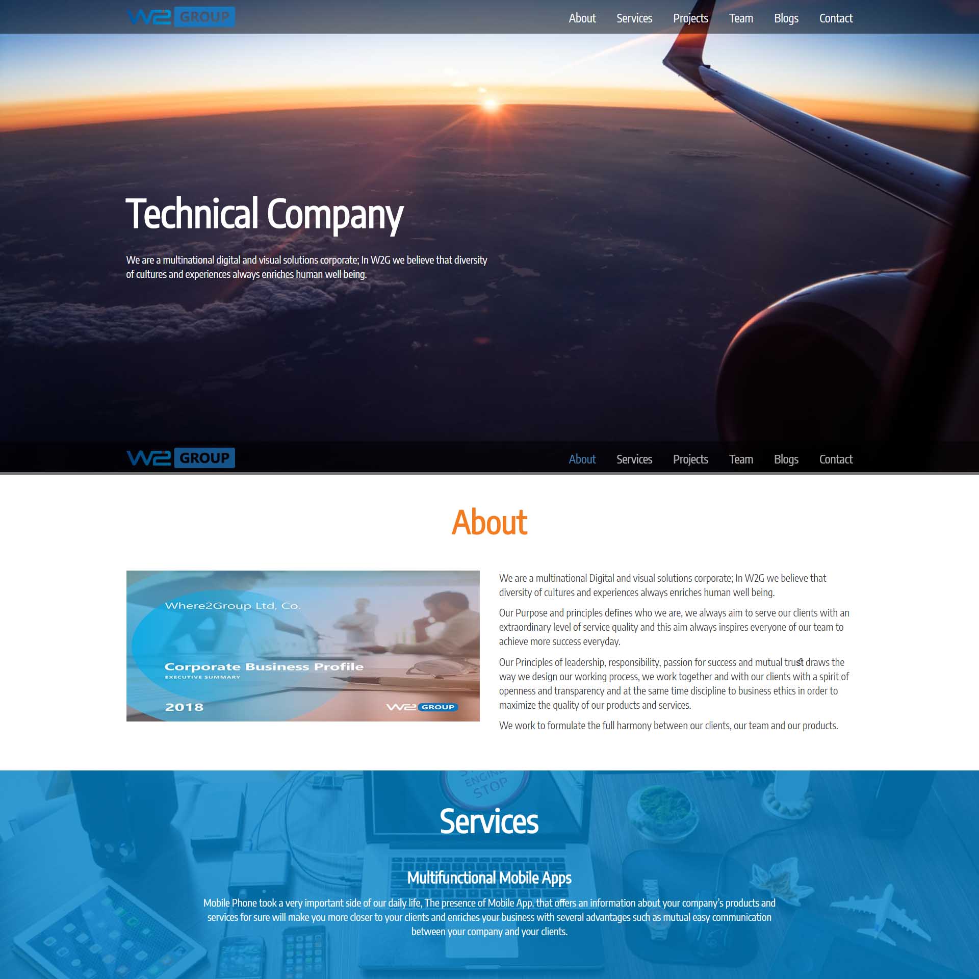website