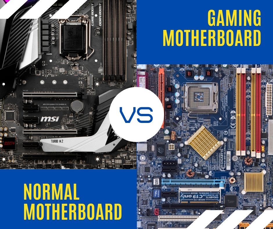 featured image - Let's Explore Differences Between Gaming Motherboard And Normal Motherboard
