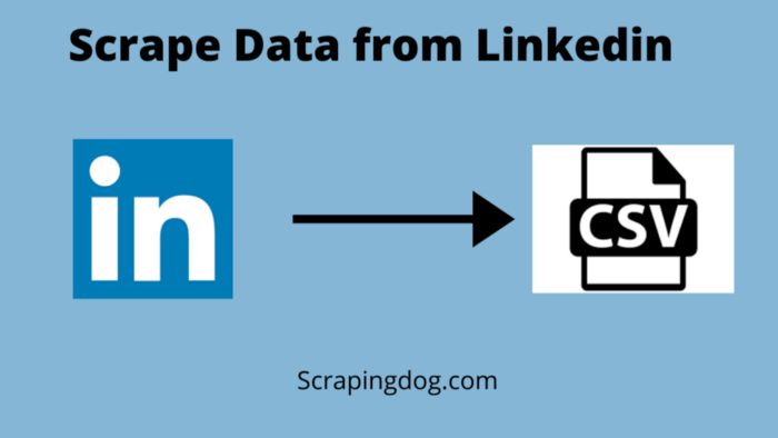 featured image - Scraping Information From LinkedIn Into CSV using Python