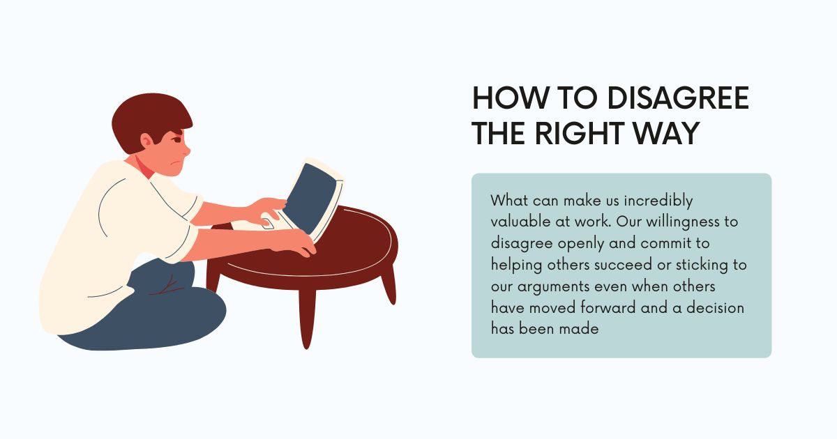 featured image - Learn The "Disagree and Commit" Exercise for Better Leadership