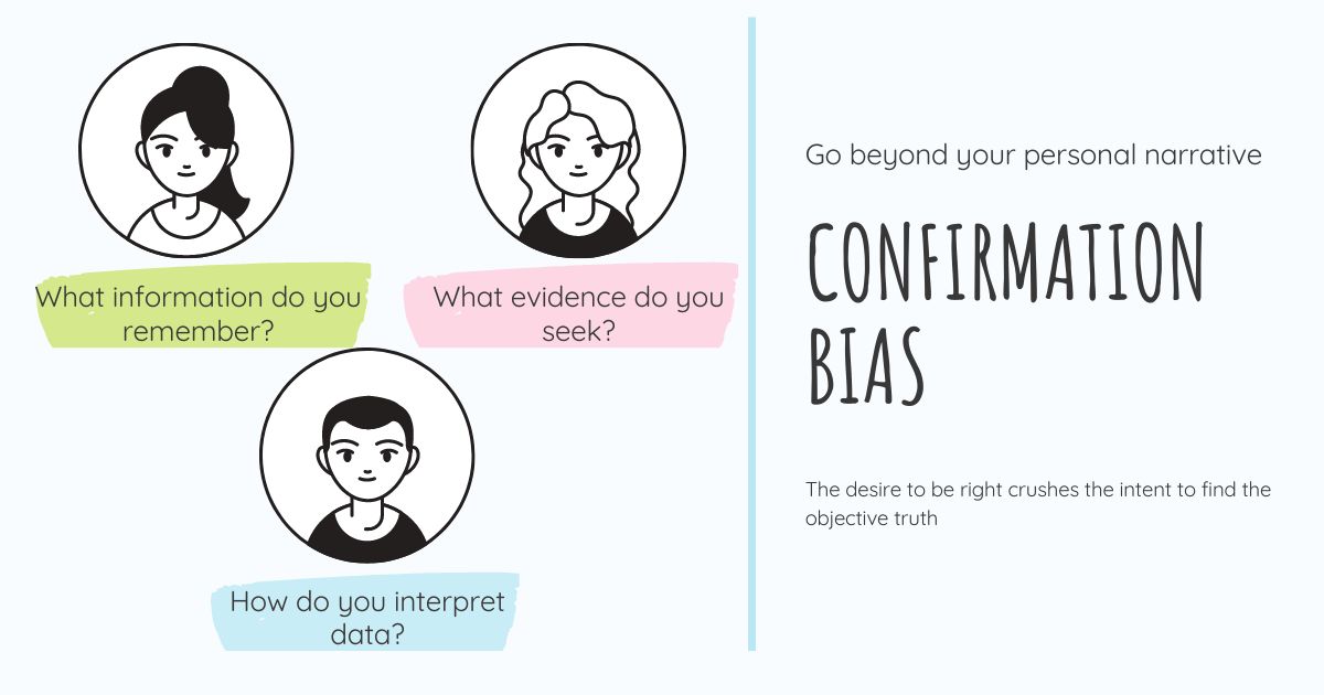 featured image - 5 Strategies to Overcome Confirmation Bias in Your Personal Narratives