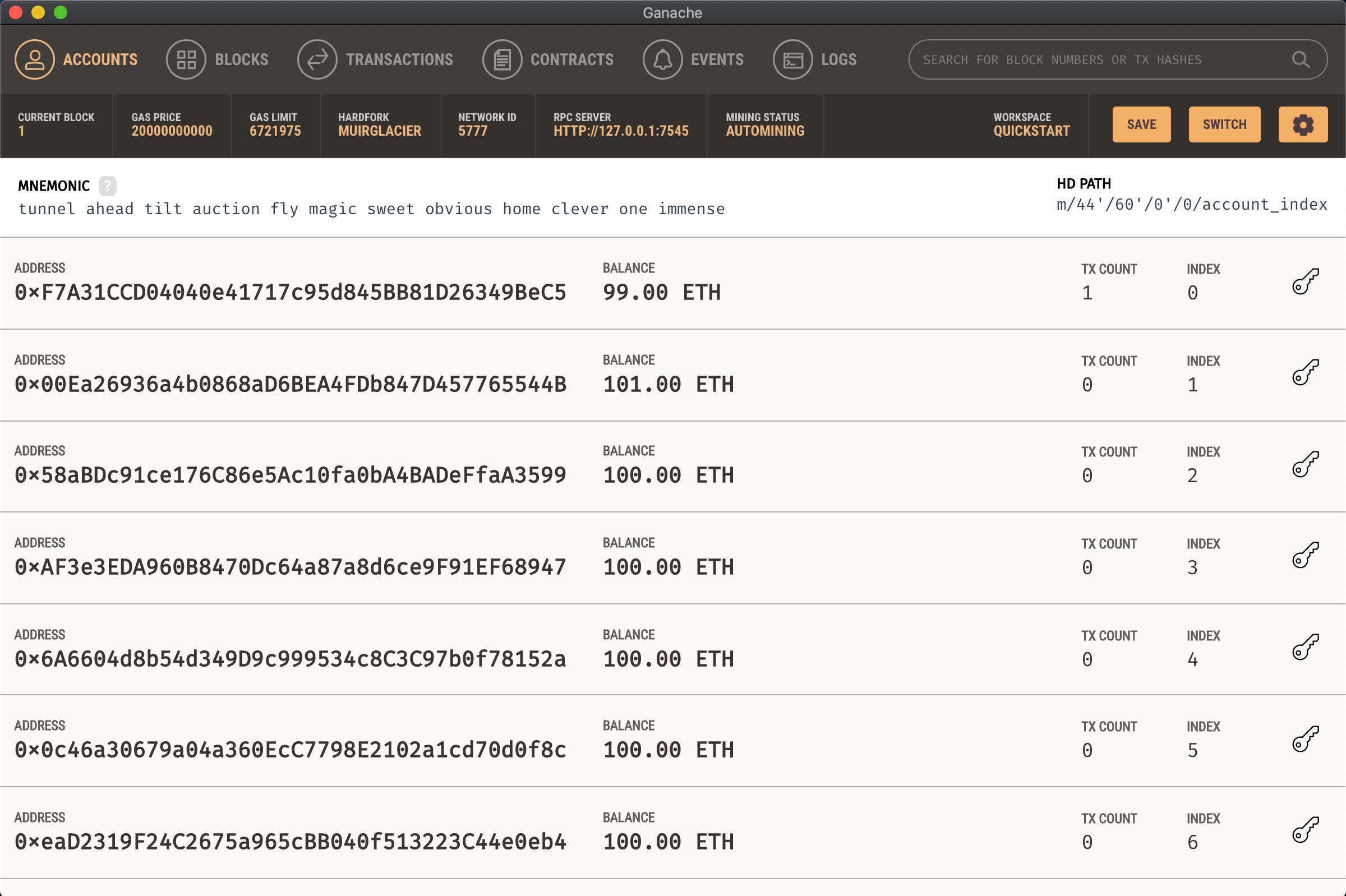 Interacting with Ethereum Blockchain using Golang 1