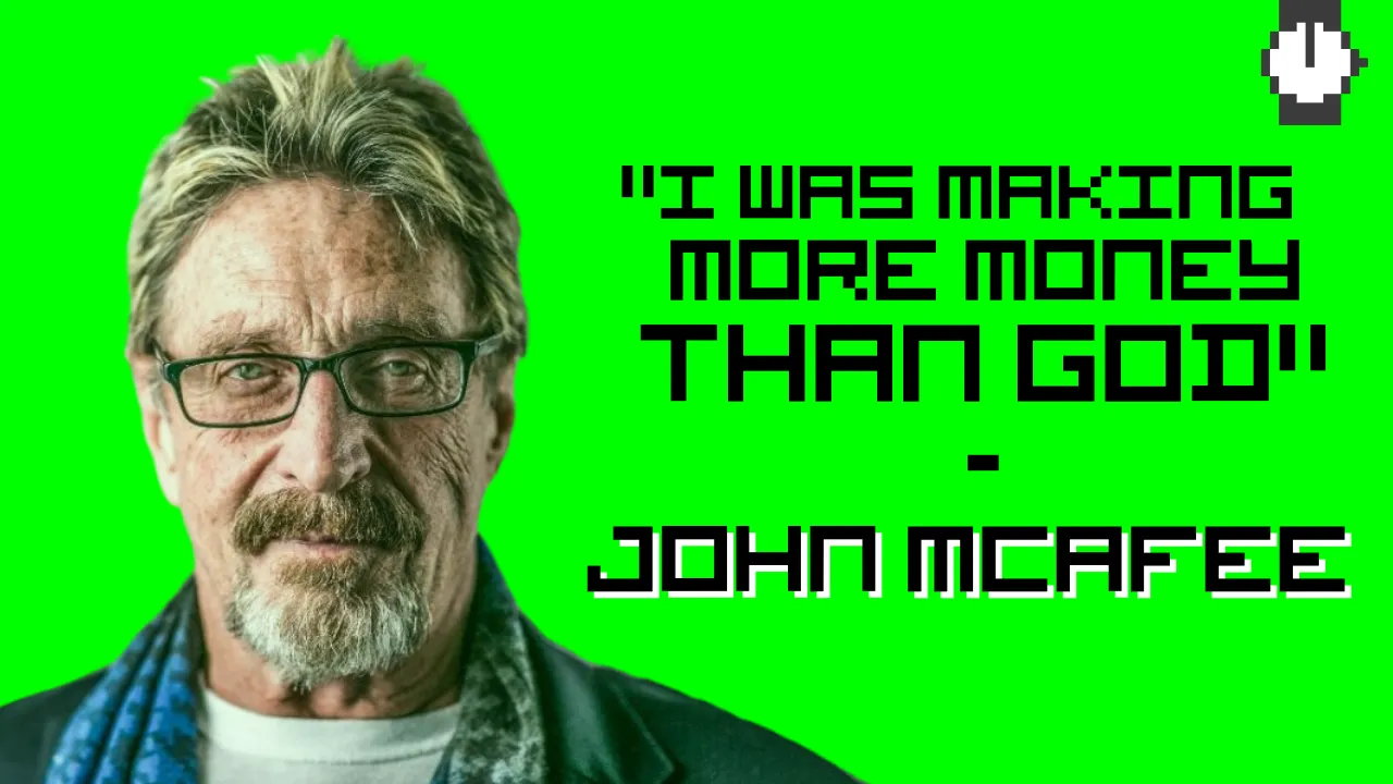 featured image - A Conversation With John McAfee From Underground London