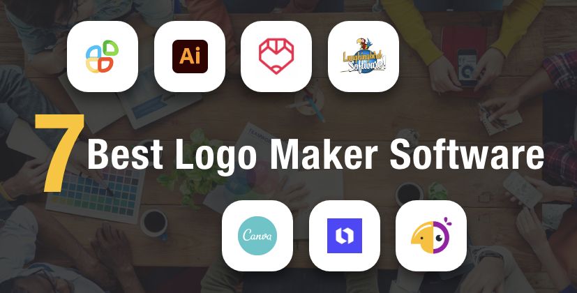 featured image - 7 Best AI Logo Maker Software Available Online