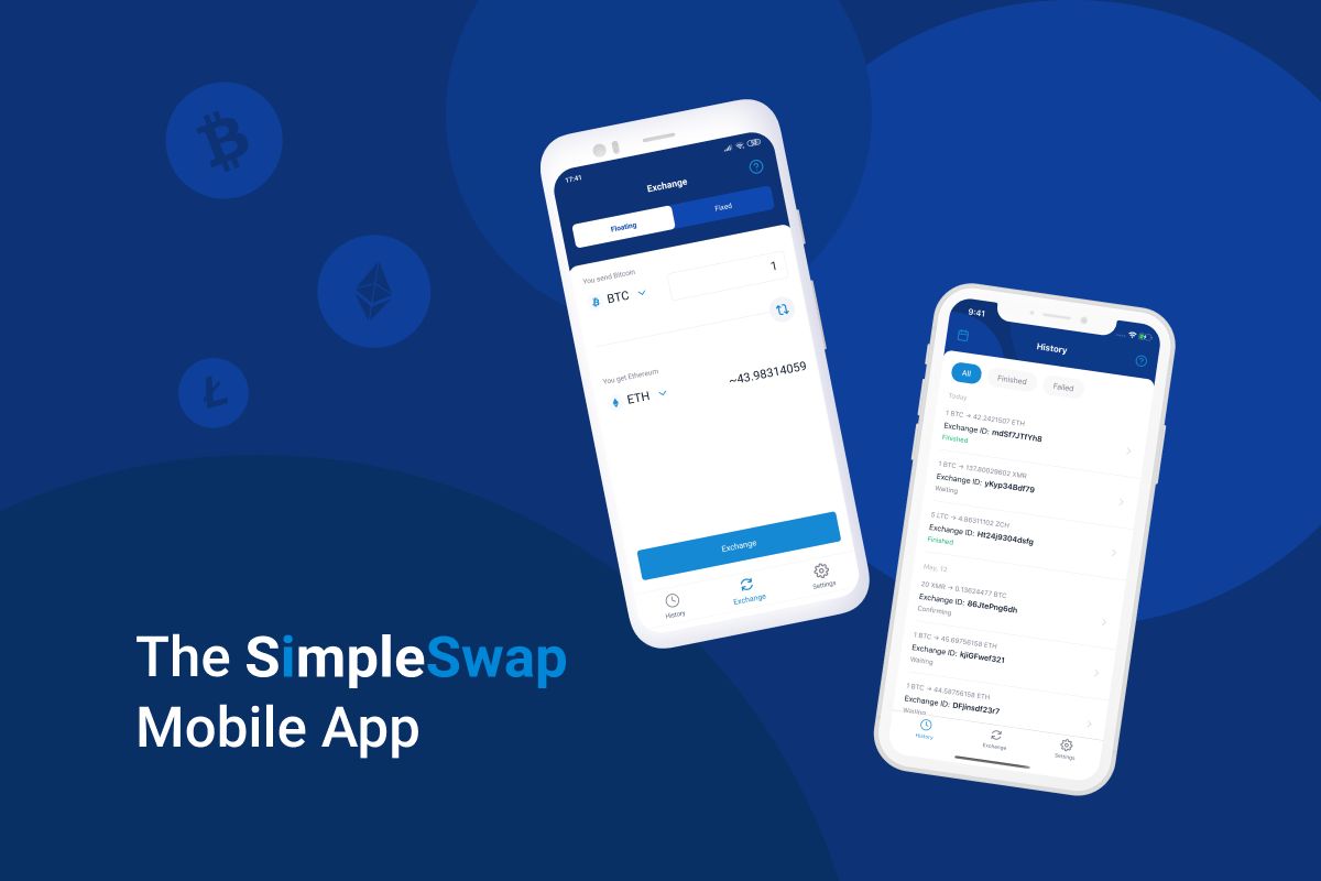 featured image - Introducing the SimpleSwap Mobile App