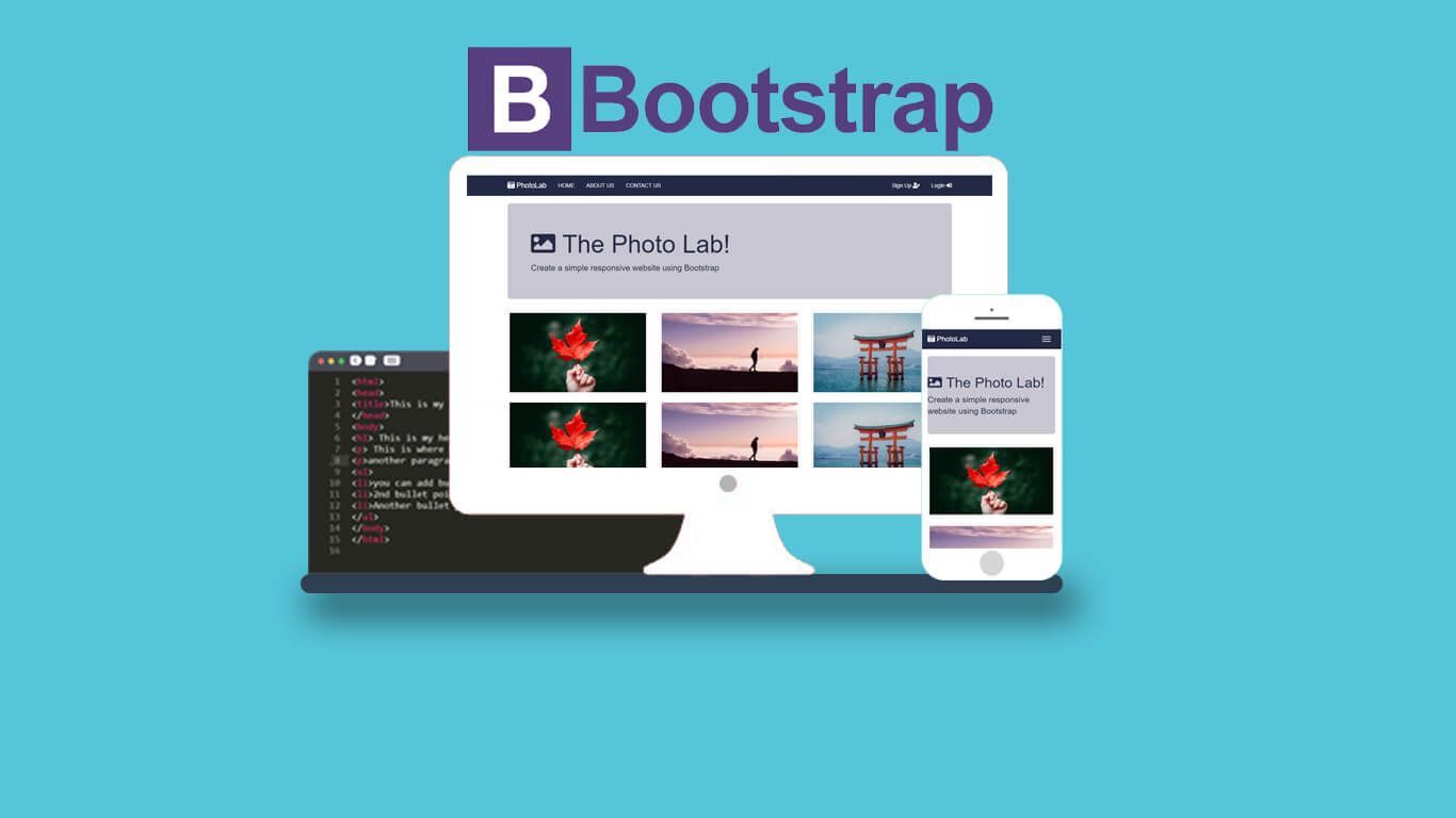 Изображение адаптивное bootstrap