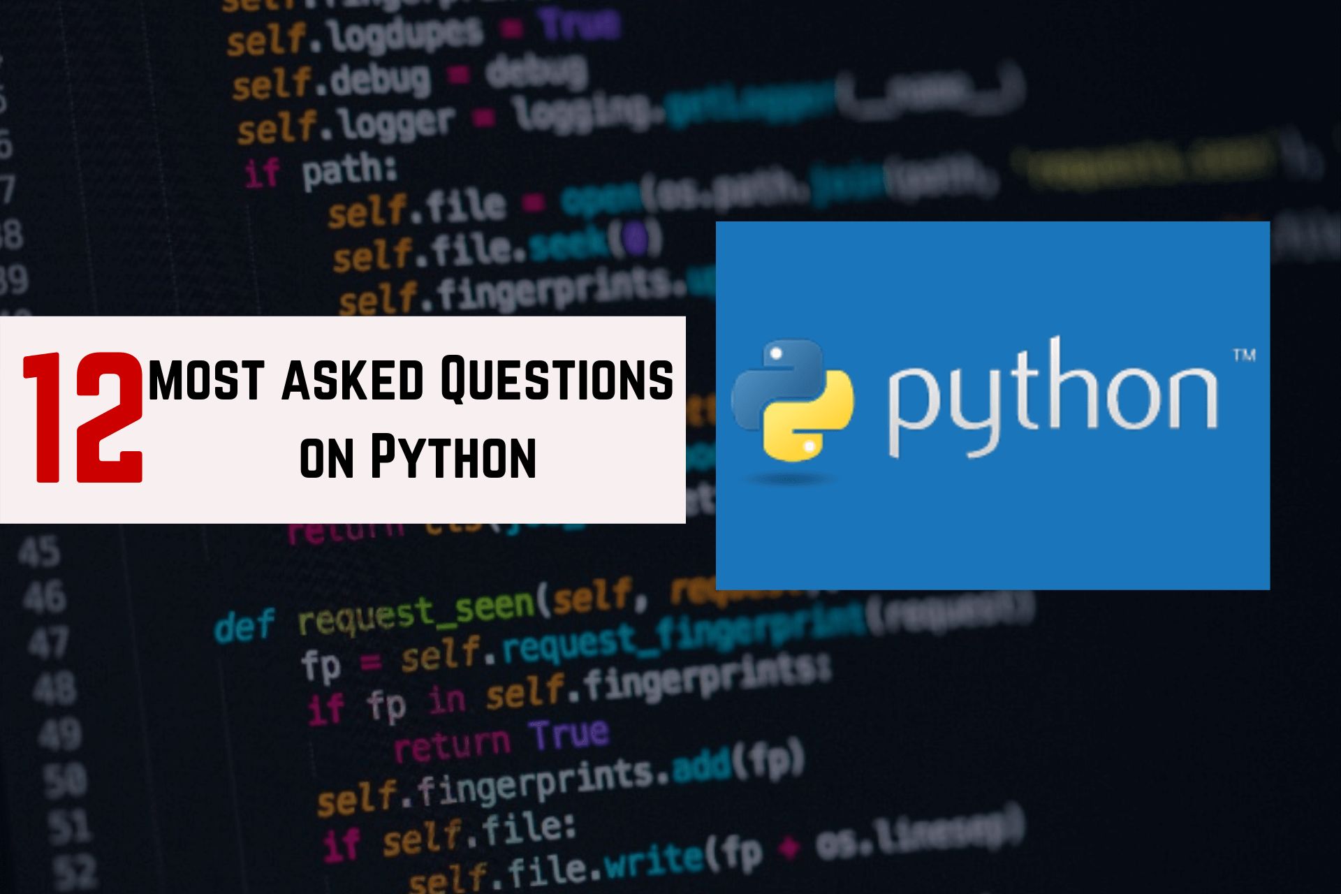 Answering the 12 Most Common Questions About Python