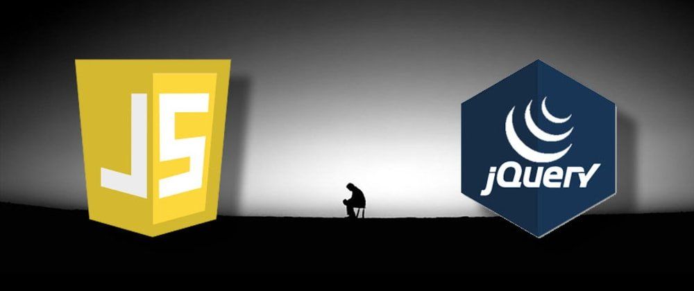 featured image - Vanilla JS to Jquery: The Noobs Guide