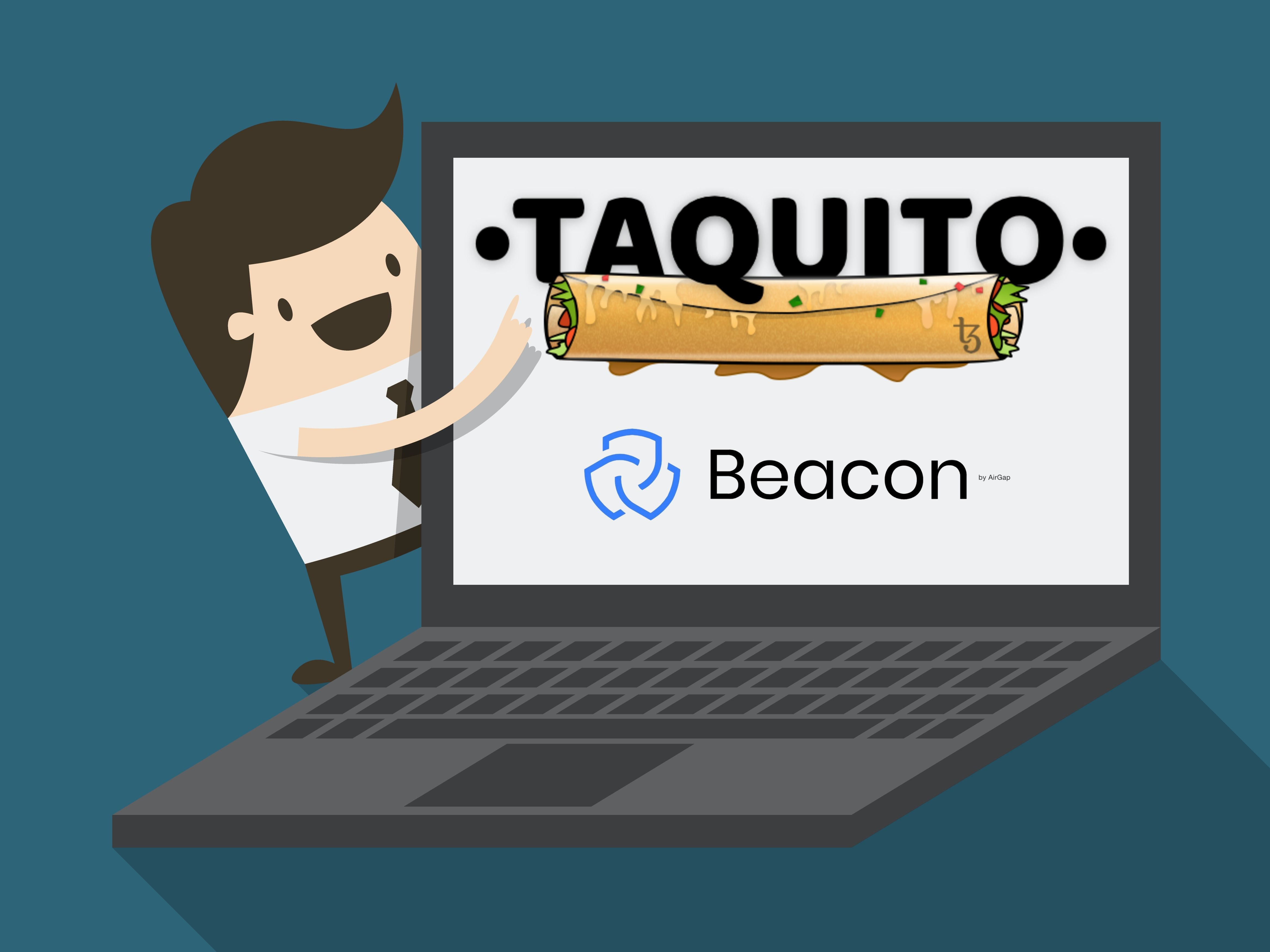 featured image - How to Build a Tezos Dapp Using Taquito and the Beacon SDK