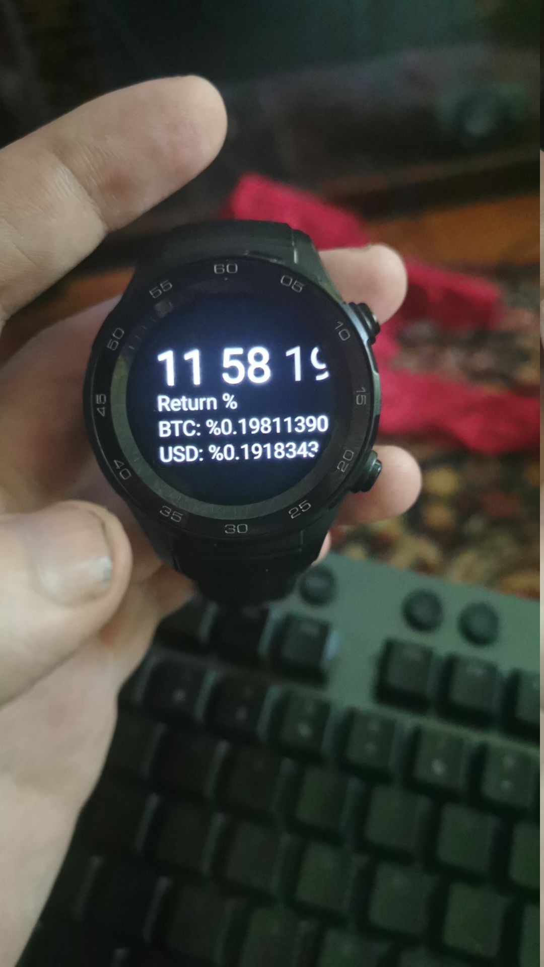 featured image - How I Programmed A Huawei GT-2 Watch To Display Net-Aggregate Crypto-Yields
