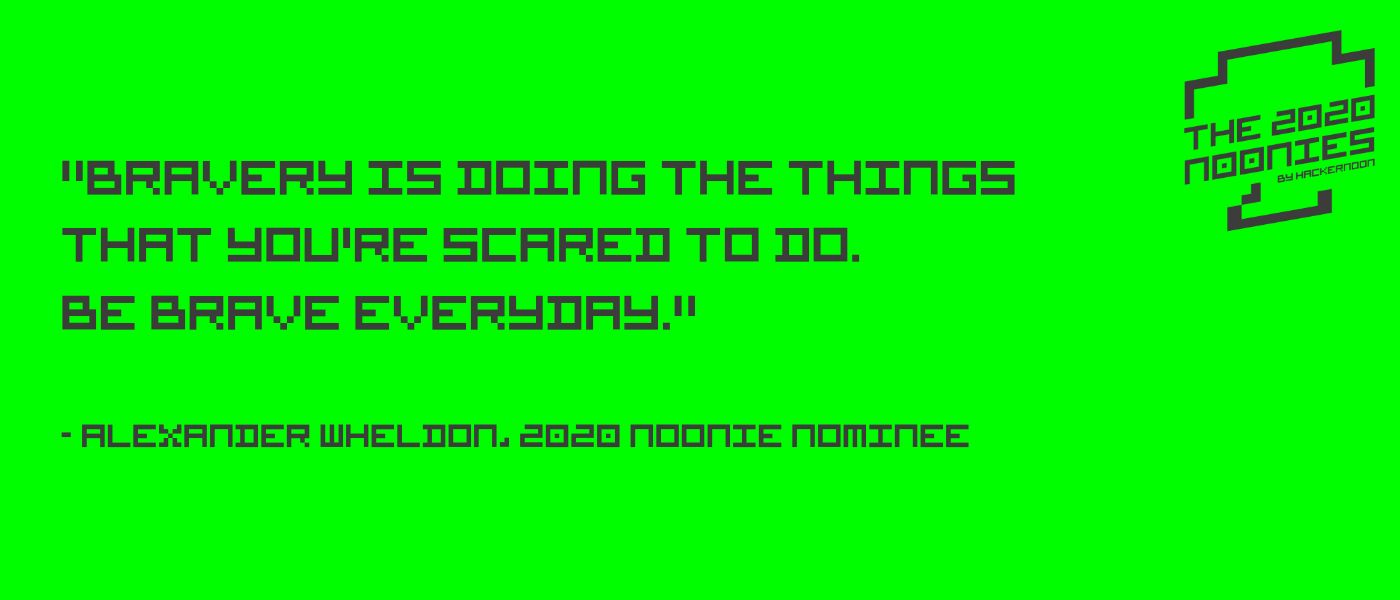 featured image - Alex Wheldon — VC Writer Nom — is Practicing Bravery, Learning Serbian