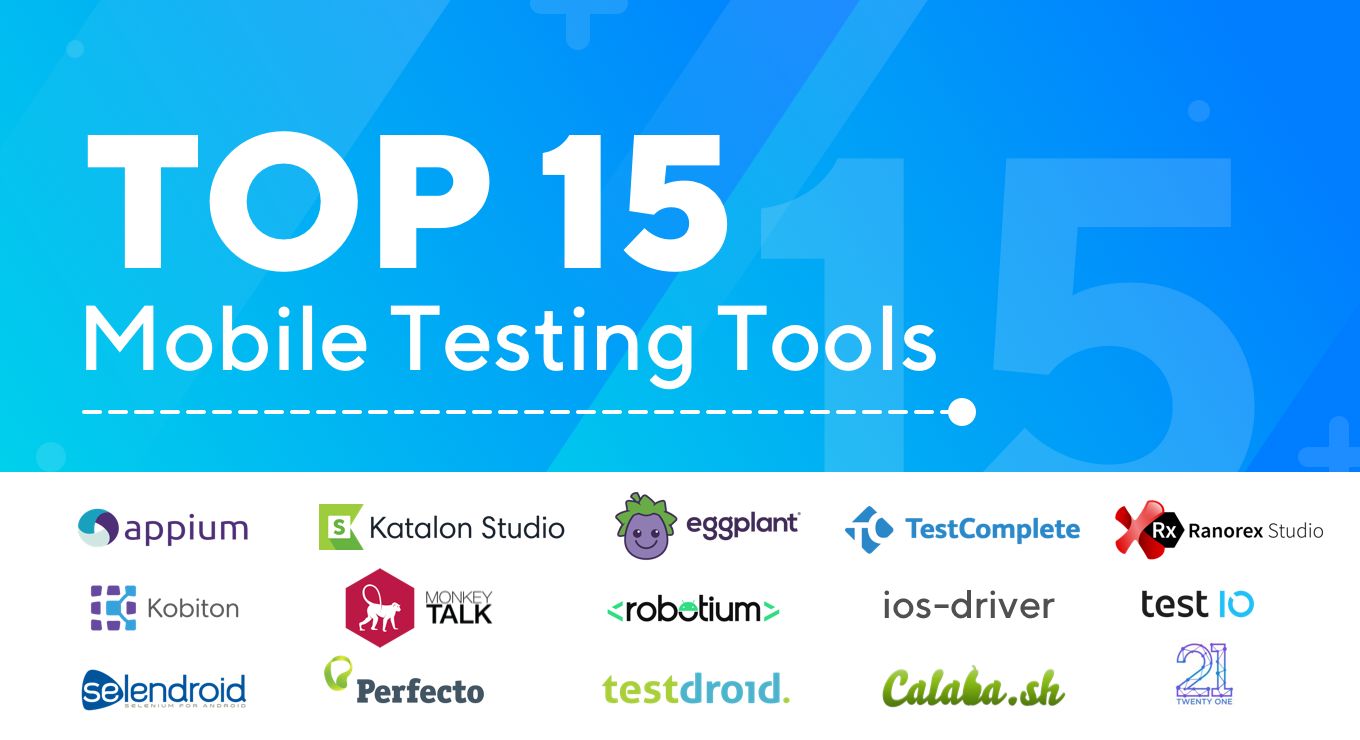 featured image - Best 15 Mobile Testing Tools: 2020 Edition