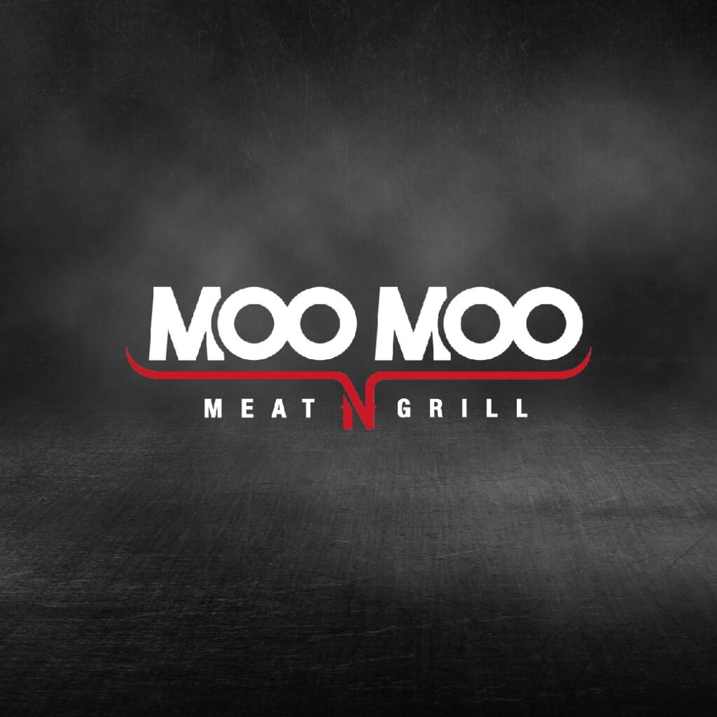 Moo Moo Meat & Grill logo