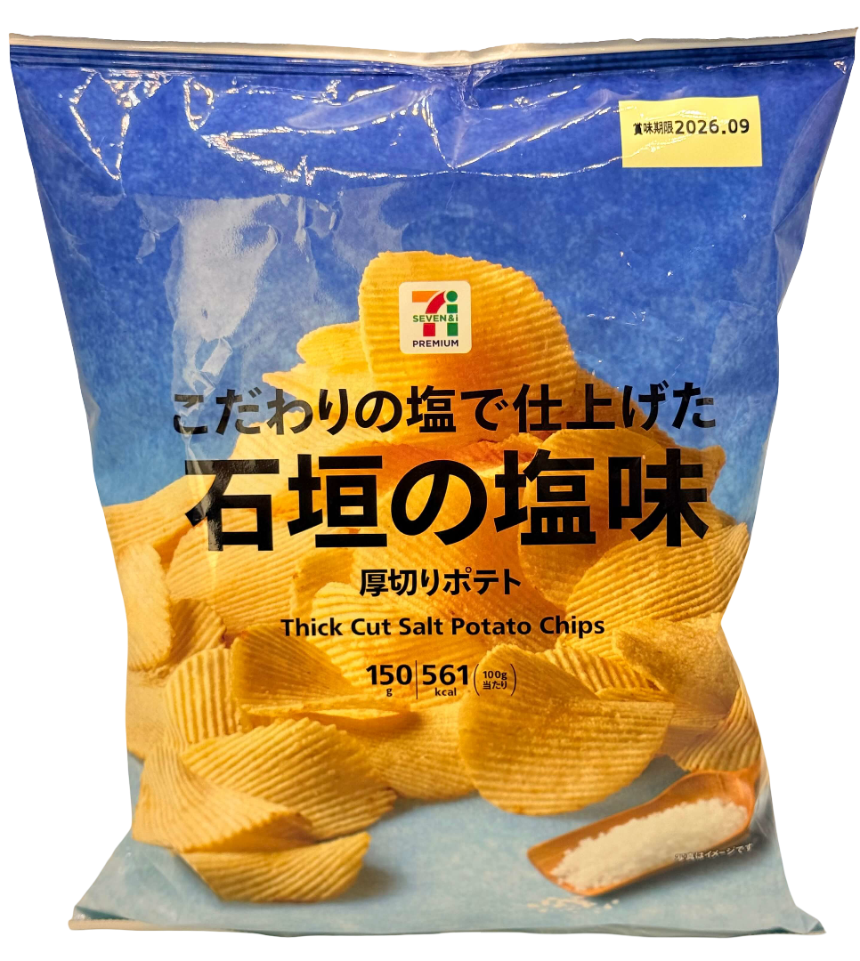 Seven Premium Thick-Cut Potatoes Ishigaki Salt Flavor