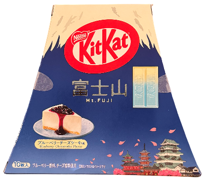 KitKat Blueberry Cheese Cake Flavor Mt.Fuji Packege