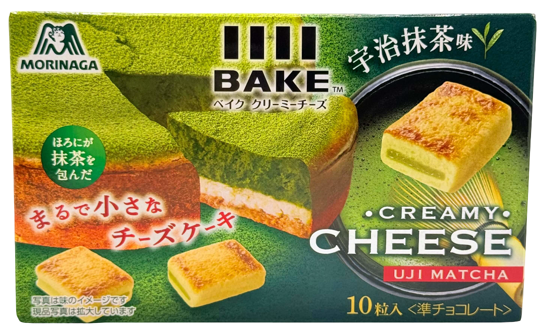 Morinaga BAKE Creamy Cheese Matcha