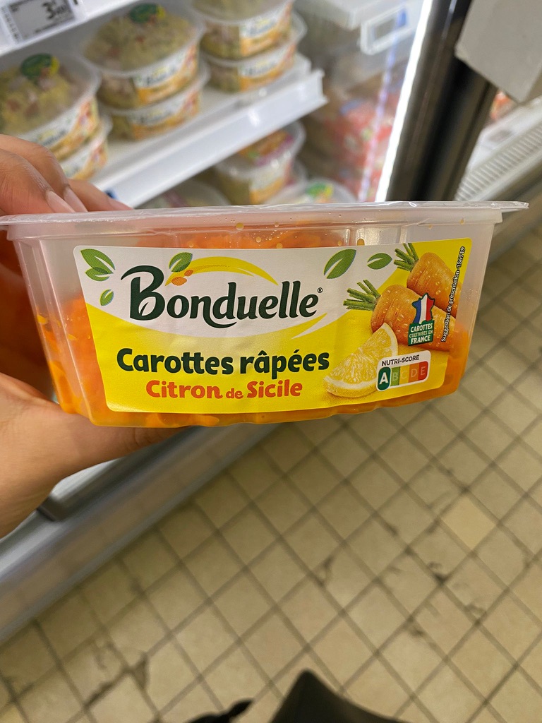 Grated Carrots with Sicilian Lemon