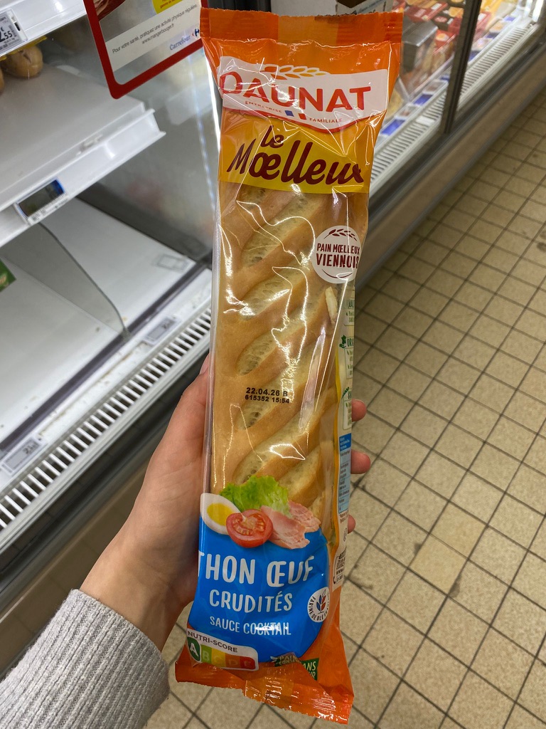 Tuna & Egg Viennese Baguette