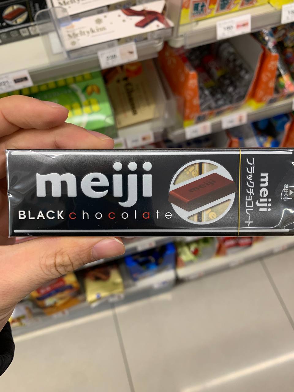 meiji BLACK chocolate