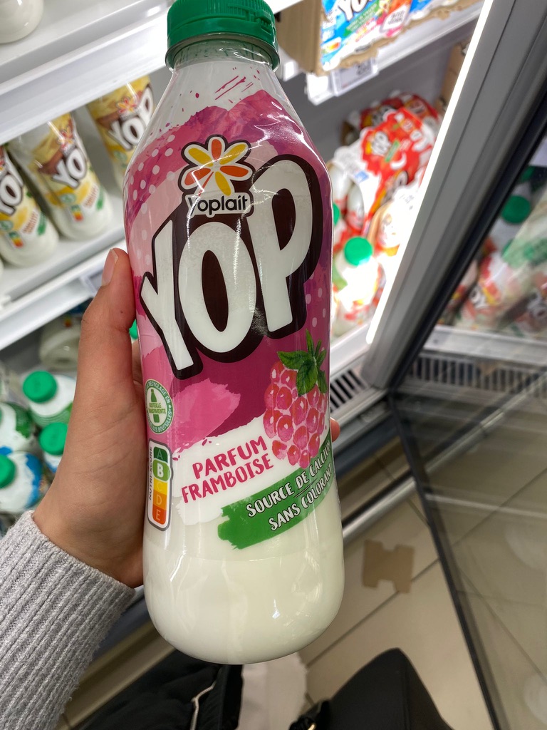 YOP Raspberry Flavor Drinking Yogurt