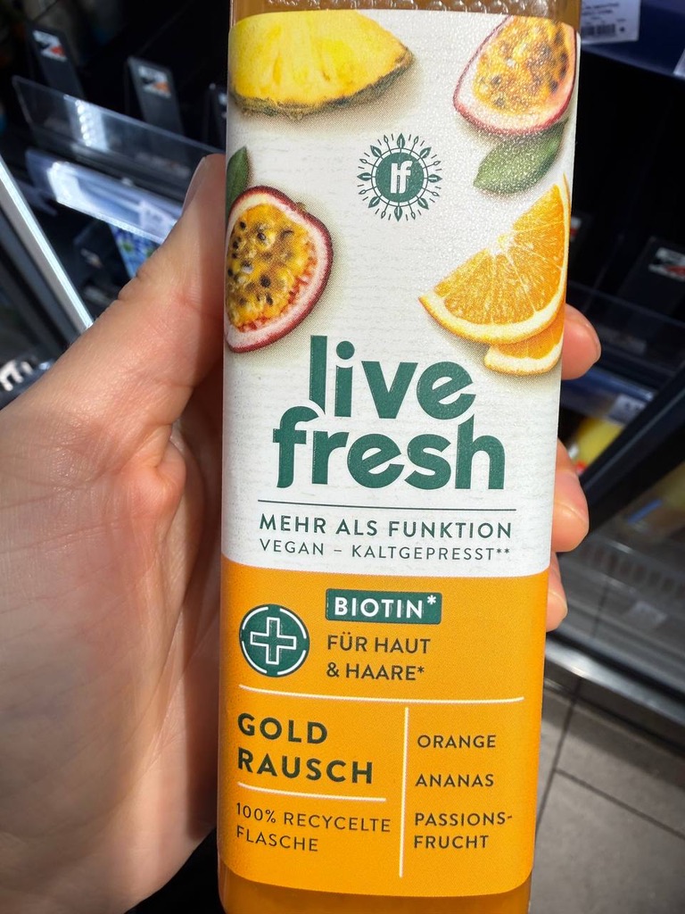 Goldrausch(Orange, Pineapple & Passion Fruit)