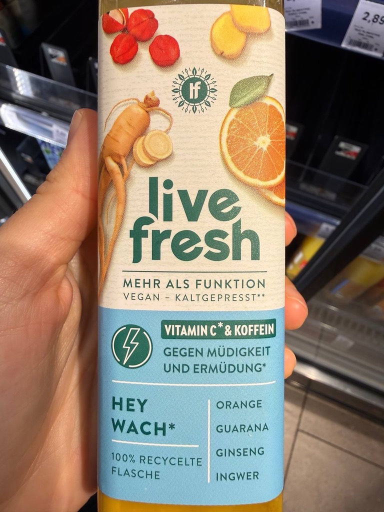 Hey Wach(Orange, Guarana, Ginseng & Ginger)