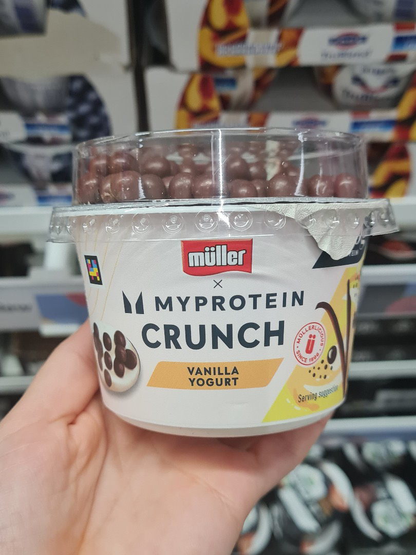 Müller x Myprotein Crunch Vanilla Yogurt