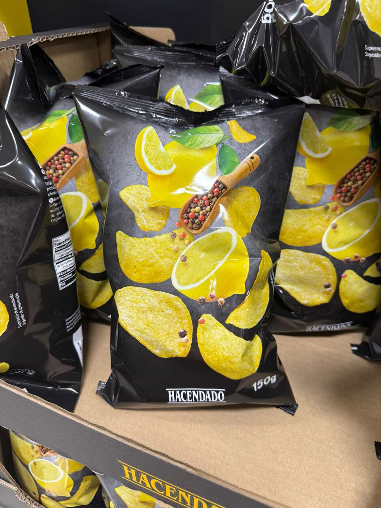 Lemon and Pepper Potato Chips