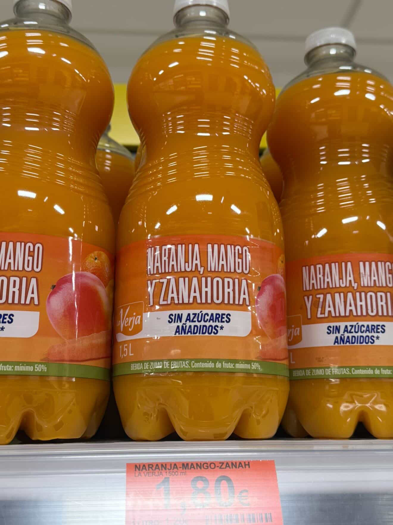 Orange, Mango, and Carrot Juice